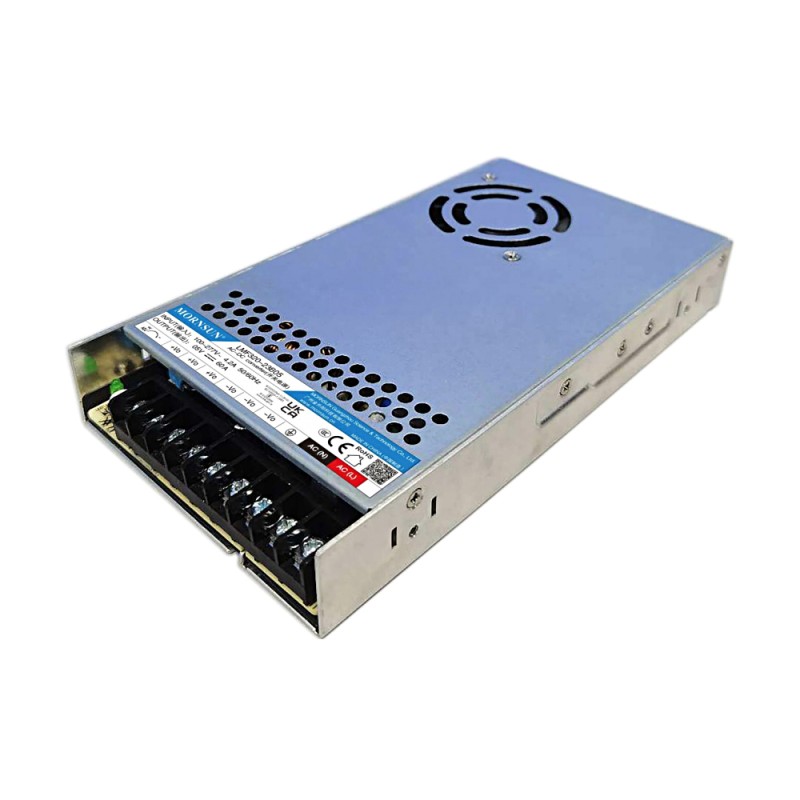 320W 24V 13.4A 85-305VAC/120-430VDC PFC機能付きスイッチング電源