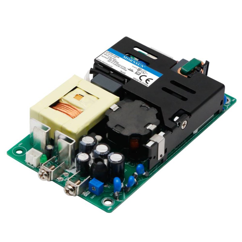 350W 24V 14.6A 90-264VAC/127-370VDC PFC機能＆自然冷却付きスイッチング電源