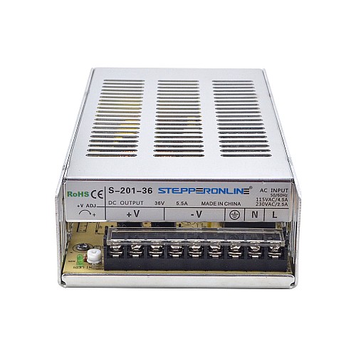 201W 36VDC 5.5A 115/230V スイッチング電源ステッピング モーター CNC ルーター キット