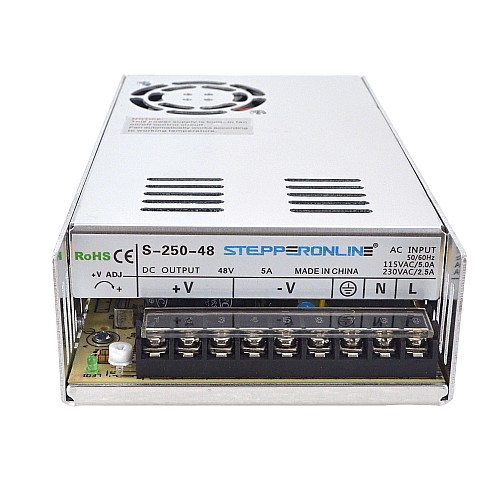 250W 48V 5.0A 115/230Vスイッチング電源ステッピングモーターCNCルーターキット