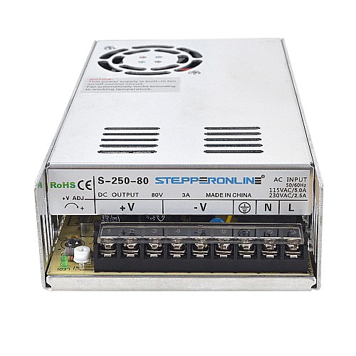 250W 80V 3.0A 115/230Vスイッチング電源ステッピングモーターCNCルーターキット
