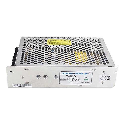 50Wトリプル出力5V-3A12V-1A24V-1Aスイッチング電源ステッピングモーターCNCルーターキット