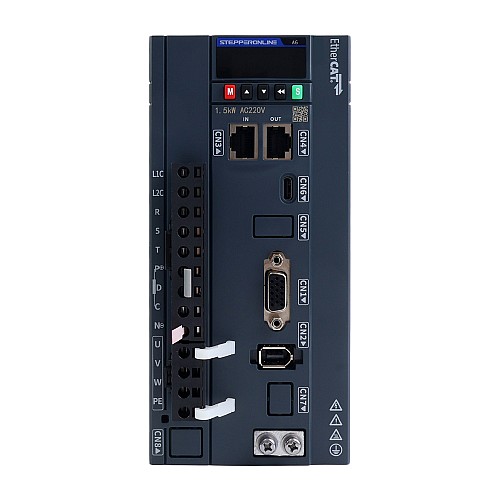 A6シリーズ 1500W EtherCAT ACサーボモーターキット 3000rpm 4.78Nm 17ビットアブソリュートエンコーダ IP67 - A6-EC1500H2A1-M17 | StepperOnline