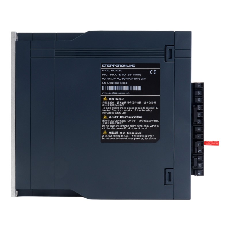 A6Hシリーズ 1800W EtherCAT ACサーボモーターキット 1500rpm 11.50Nm ブレーキ付き 17ビットアブソリュートエンコーダ IP67 - A6H-EC1800H3B1-M17 | StepperOnline