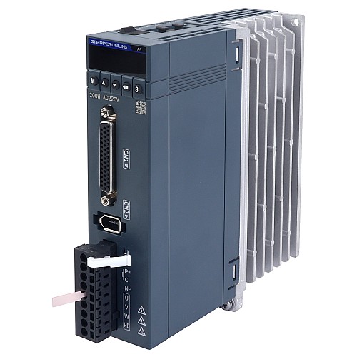 A6 シリーズ 100W RS485 AC サーボ モーター キット 3000rpm 0.32Nm ブレーキ付き 17 ビット アブソリュート エンコーダー IP67 - A6-RS100L2B1-M17 | StepperOnline