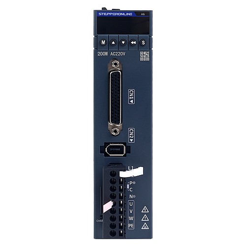 A6 シリーズ 100W RS485 AC サーボ モーター キット 3000rpm 0.32Nm ブレーキ付き 17 ビット アブソリュート エンコーダー IP67 - A6-RS100L2B1-M17 | StepperOnline