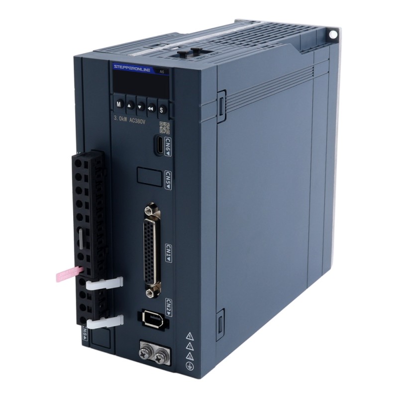 A6Hシリーズ 2900W RS485 ACサーボモーターキット 1500rpm 18.60Nm ブレーキ付き 17ビットアブソリュートエンコーダ IP67 - A6H-RS2900H3B1-M17 | StepperOnline