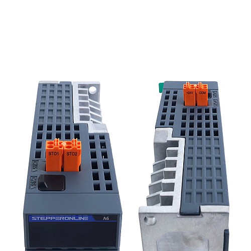 A6シリーズ 400W STO Safe Torque Off PROFINET ACサーボモーターキット 3000rpm 1.27Nm ブレーキ付 17ビット絶対エンコーダー IP67 - A6-PN400H2B1-M17-STO | StepperOnline
