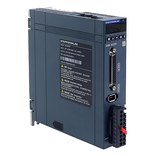 A6 シリーズ 400W RS485 AC サーボ モーター キット 3000rpm 1.27Nm 17 ビット アブソリュート エンコーダ IP67 - A6-RS400H2A1-M17 | StepperOnline
