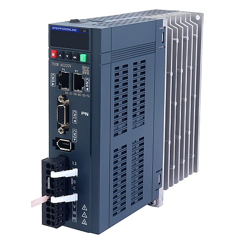 A6 シリーズ 750W PROFINET AC サーボ モーター キット 3000rpm 2.39Nm 17 ビット アブソリュート エンコーダ IP67 - A6-PN750H2A1-M17 | StepperOnline