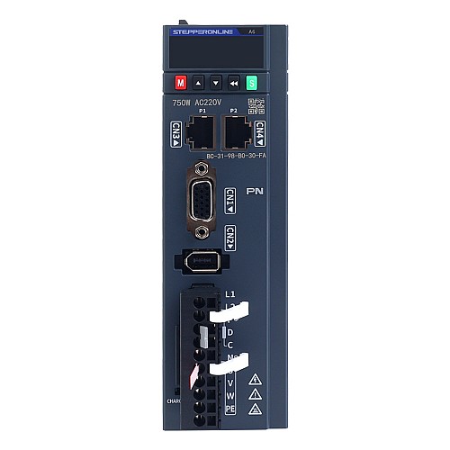 A6 シリーズ 750W PROFINET AC サーボ モーター キット 3000rpm 2.39Nm 17 ビット アブソリュート エンコーダ IP67 - A6-PN750H2A1-M17 | StepperOnline