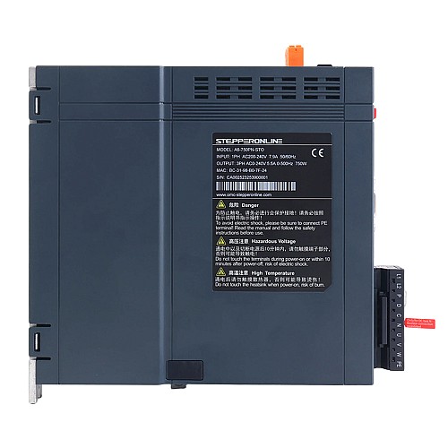 A6シリーズ 750W STO Safe Torque Off PROFINET ACサーボモーターキット 3000rpm 2.39Nm ブレーキ付 17ビット絶対エンコーダー IP67 - A6-PN750H2B1-M17-STO | StepperOnline