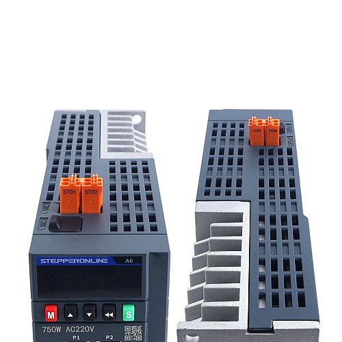 A6シリーズ 750W STO Safe Torque Off PROFINET ACサーボモーターキット 3000rpm 2.39Nm ブレーキ付 17ビット絶対エンコーダー IP67 - A6-PN750H2B1-M17-STO | StepperOnline