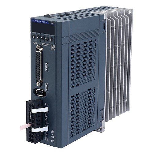 A6 シリーズ 750W RS485 AC サーボ モーター キット 3000rpm 2.39Nm 17 ビット アブソリュート エンコーダ IP67 - A6-RS750H2A1-M17 | StepperOnline