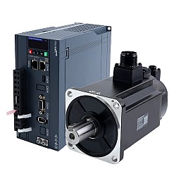 A6シリーズ 2000W EtherCAT ACサーボモーターキット 3000rpm 6.37Nm ブレーキ付き 17ビットアブソリュートエンコーダ IP67