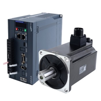 A6シリーズ 2500W EtherCAT ACサーボモーターキット 3000rpm 7.96Nm 17ビットアブソリュートエンコーダ IP67