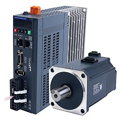 A6シリーズ 750W STO Safe Torque Off EtherCAT ACサーボモーターキット 3000rpm 2.39Nm ブレーキ付 17ビット絶対エンコーダー IP67