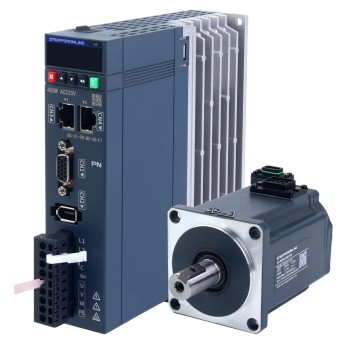 A6 シリーズ 400W PROFINET AC サーボ モーター キット 3000rpm 1.27Nm 17 ビット アブソリュート エンコーダ IP67