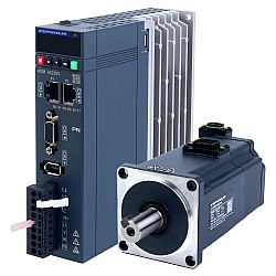 A6 シリーズ 400W PROFINET AC サーボ モータ キット 3000rpm 1.27Nm ブレーキ付き 17 ビット アブソリュート エンコーダ IP67