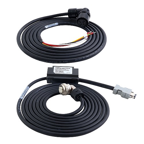 A6シリーズ 2500W EtherCAT ACサーボモーターキット 3000rpm 7.96Nm 17ビットアブソリュートエンコーダ IP67 - A6-EC2500H3A1-M17 | StepperOnline