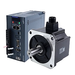 A6Hシリーズ 850W EtherCAT ACサーボモーターキット 1500rpm 5.39Nm 17ビットアブソリュートエンコーダ IP67