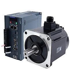 A6Hシリーズ 1800W EtherCAT ACサーボモーターキット 1500rpm 11.50Nm ブレーキ付き 17ビットアブソリュートエンコーダ IP67