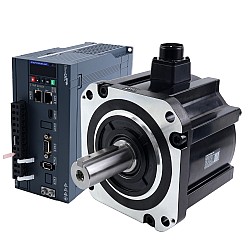 A6Hシリーズ 2900W EtherCAT ACサーボモーターキット 1500rpm 18.60Nm 17ビットアブソリュートエンコーダ IP67