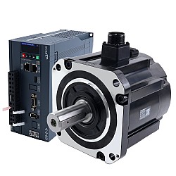 A6Hシリーズ 2900W EtherCAT ACサーボモーターキット 1500rpm 18.60Nm ブレーキ付き 17ビットアブソリュートエンコーダ IP67