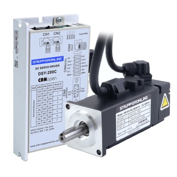 DSYシリーズ 100W CANopen DCサーボモーター 24-70VDC 0.318Nm ブレーキ付き 3000rpm 17ビットインクリメンタルエンコーダー IP65 DSYシリーズ 100W CANopen DCサーボモーター 24-70VDC 0.318Nm ブレーキ付き 3000rpm 17ビットインクリメンタルエンコーダー IP65