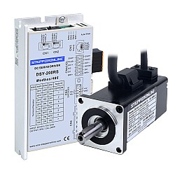 DSY シリーズ 100W RS485 DC サーボモーター 24-70VDC 0.318Nm 3000rpm 17 ビット インクリメンタル エンコーダー IP65