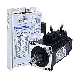 DSY シリーズ 200W RS485 DC サーボモーター 24-70VDC 0.637Nm ブレーキ付き 3000rpm 17 ビット インクリメンタル エンコーダー IP65