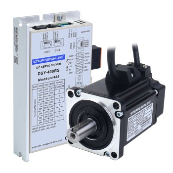 DSY シリーズ 400W RS485 DC サーボモーター 24-70VDC 1.27Nm 3000rpm 17 ビット インクリメンタル エンコーダー IP65