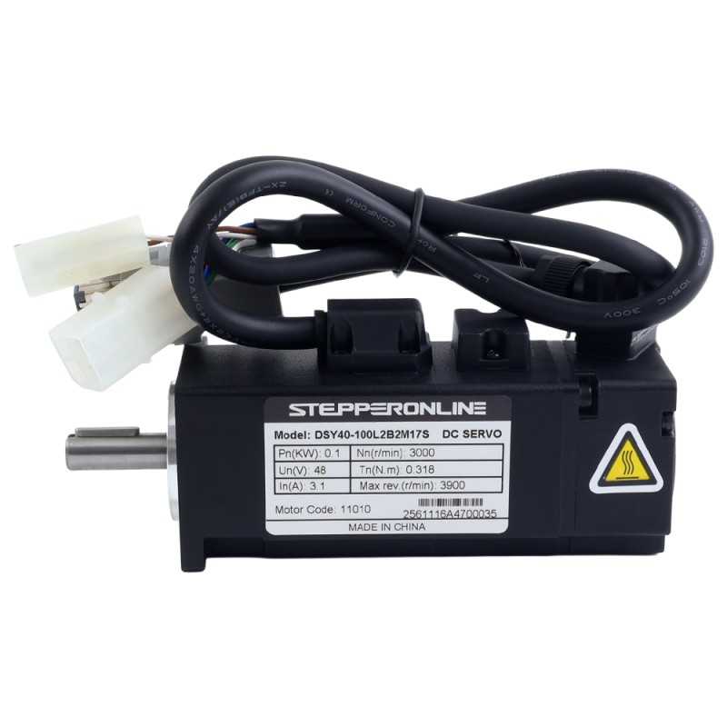 DSYシリーズ 100W CANopen DCサーボモーター 24-70VDC 0.318Nm ブレーキ付き 3000rpm 17ビットインクリメンタルエンコーダー IP65 - DSY-C100L2B2-M17S | StepperOnline DSYシリーズ 100W CANopen DCサーボモーター 24-70VDC 0.318Nm ブレーキ付き 3000rpm 17ビットインクリメンタルエンコーダー IP65 - DSY-C100L2B2-M17S | StepperOnline