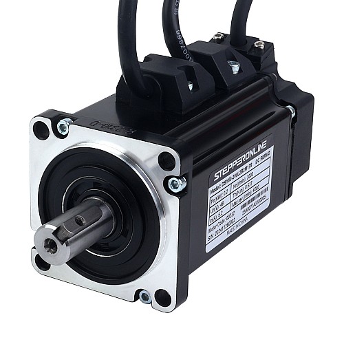 DSY シリーズ 200W RS485 DC サーボモーター 24-70VDC 0.637Nm ブレーキ付き 3000rpm 17 ビット インクリメンタル エンコーダー IP65 - DSY-RS200L2B2-M17S | StepperOnline