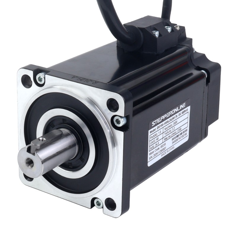 DSY シリーズ 1000W RS485 DC サーボ モーター 24-70VDC 3.20Nm 3000rpm 17 ビット インクリメンタル エンコーダー IP65 - DSY-RS1000L2A2-M17S | StepperOnline DSY シリーズ 1000W RS485 DC サーボ モーター 24-70VDC 3.20Nm 3000rpm 17 ビット インクリメンタル エンコーダー IP65 - DSY-RS1000L2A2-M17S | StepperOnline