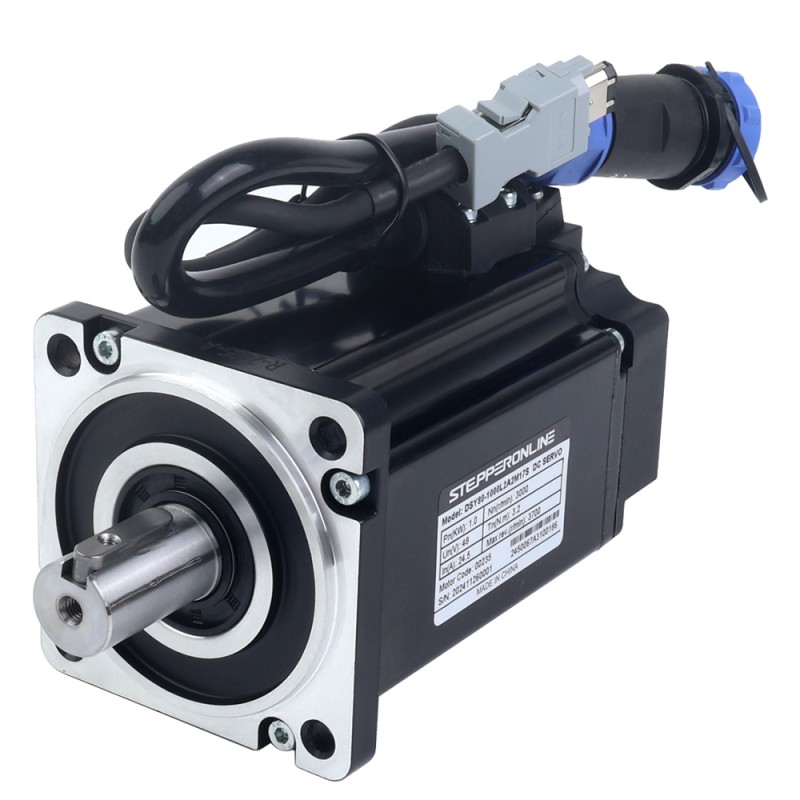 DSY シリーズ 1000W RS485 DC サーボ モーター 24-70VDC 3.20Nm 3000rpm 17 ビット インクリメンタル エンコーダー IP65 - DSY-RS1000L2A2-M17S | StepperOnline DSY シリーズ 1000W RS485 DC サーボ モーター 24-70VDC 3.20Nm 3000rpm 17 ビット インクリメンタル エンコーダー IP65 - DSY-RS1000L2A2-M17S | StepperOnline