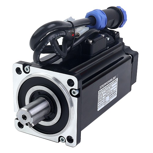DSY シリーズ 1000W RS485 DC サーボ モーター 24-70VDC 3.20Nm ブレーキ付き 3000rpm 17 ビット インクリメンタル エンコーダー IP65 - DSY-RS1000L2B2-M17S | StepperOnline
