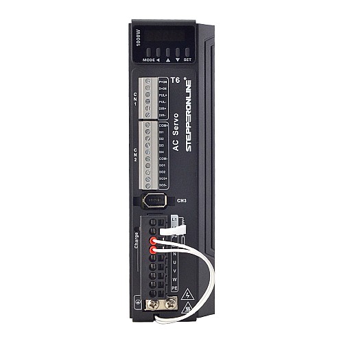 T6 シリーズ 1000W AC サーボ モーター キット 3000rpm 3.19Nm 17 ビット エンコーダー IP65 - T6-RS1000H2A3-M17S | StepperOnline T6 シリーズ 1000W AC サーボ モーター キット 3000rpm 3.19Nm 17 ビット エンコーダー IP65