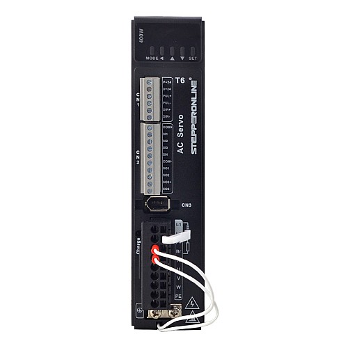 T6 シリーズ 400W AC サーボ モーター キット 3000rpm 1.27Nm 17 ビット エンコーダー IP65 - T6-RS400H2A3-M17S | StepperOnline T6 シリーズ 400W AC サーボ モーター キット 3000rpm 1.27Nm 17 ビット エンコーダー IP65