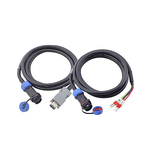 T6 シリーズ 400W AC サーボ モーター キット 3000rpm 1.27Nm 17 ビット エンコーダー IP65 - T6-RS400H2A3-M17S | StepperOnline T6 シリーズ 400W AC サーボ モーター キット 3000rpm 1.27Nm 17 ビット エンコーダー IP65