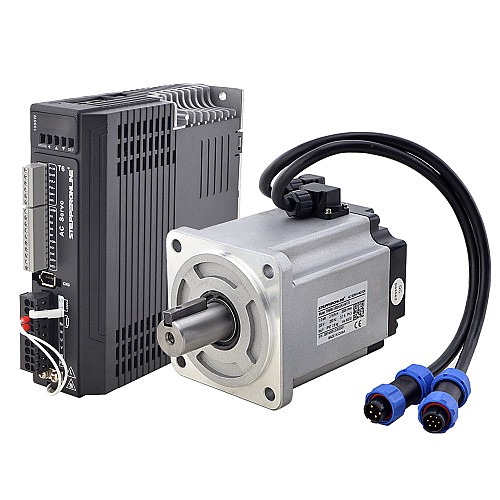 T6 シリーズ 1000W AC サーボ モーター キット 3000rpm 3.19Nm 17 ビット エンコーダー IP65 - T6-RS1000H2A3-M17S | StepperOnline T6 シリーズ 1000W AC サーボ モーター キット 3000rpm 3.19Nm 17 ビット エンコーダー IP65