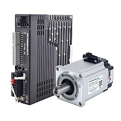 T6 シリーズ 400W  AC サーボ モーター キット 3000rpm 1.27Nm 23 ビット エンコーダー IP67