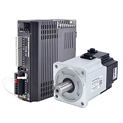 T6 シリーズ 750W  AC サーボ モーター キット 3000rpm 2.39Nm ブレーキ付き 23ビット エンコーダー IP67