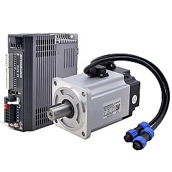 T6 シリーズ 750W  AC サーボ モーター キット 3000rpm 2.39Nm ブレーキ付き 17 ビット エンコーダー IP65