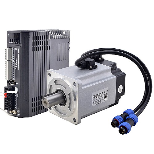 T6 シリーズ 750W  AC サーボ モーター キット 3000rpm 2.39Nm ブレーキ付き 17 ビット エンコーダー IP65
