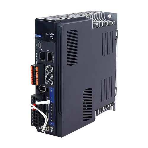 T7 シリーズ EtherCAT 1000W  AC サーボ モーター キット 3000rpm 3.18Nmブレーキ付き 23 ビット エンコーダー IP67 - T7-EC1000H2B1-M23 | StepperOnline