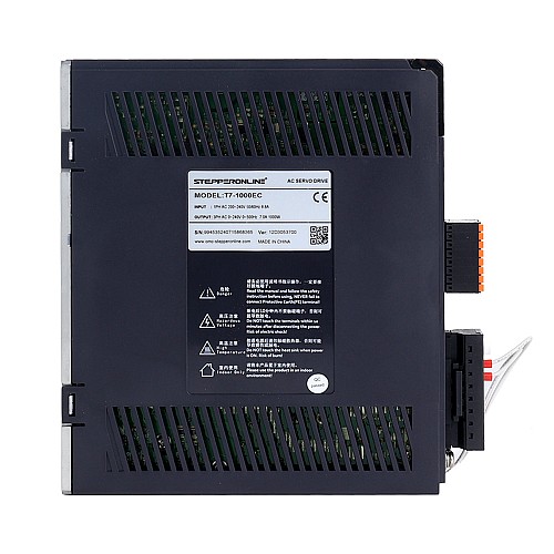 T7 シリーズ EtherCAT 1000W  AC サーボ モーター キット 3000rpm 3.18Nmブレーキ付き 23 ビット エンコーダー IP67 - T7-EC1000H2B1-M23 | StepperOnline