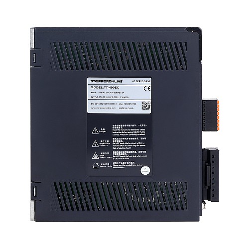 T7 シリーズ EtherCAT 400W AC サーボ モーター キット 3000rpm 1.27Nmブレーキ付き 23 ビット エンコーダー IP67 - T7-EC400H2B1-M23 | StepperOnline T7 シリーズ EtherCAT 400W AC サーボ モーター キット 3000rpm 1.27Nmブレーキ付き 23 ビット エンコーダー IP67 - T7-EC400H2B1-M23 | StepperOnline