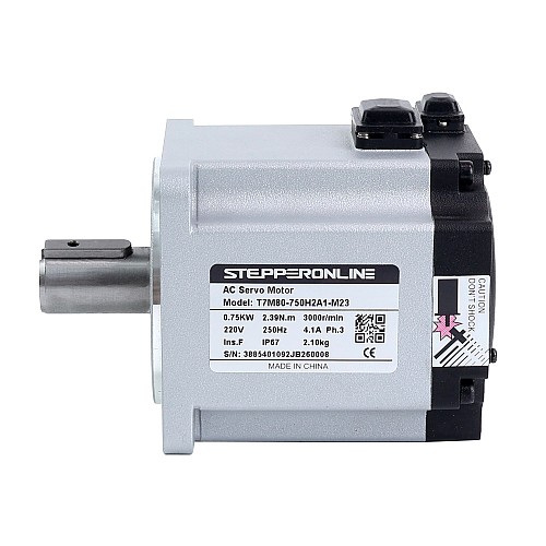 T7 シリーズ EtherCAT 750W  AC サーボ モーター キット 3000rpm 2.39Nm 23 ビット エンコーダー IP67 - T7-EC750H2A1-M23 | StepperOnline
