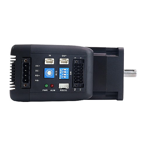 400W 統合 DC サーボ モーター 1.27Nm (179.85oz.in) 3000rpm 24-60VDC、Modbus RS485 付き - iSV2-57TR-48V400A | StepperOnline 400W 統合 DC サーボ モーター 1.27Nm (179.85oz.in) 3000rpm 24-60VDC、Modbus RS485 付き - iSV2-57TR-48V400A | StepperOnline